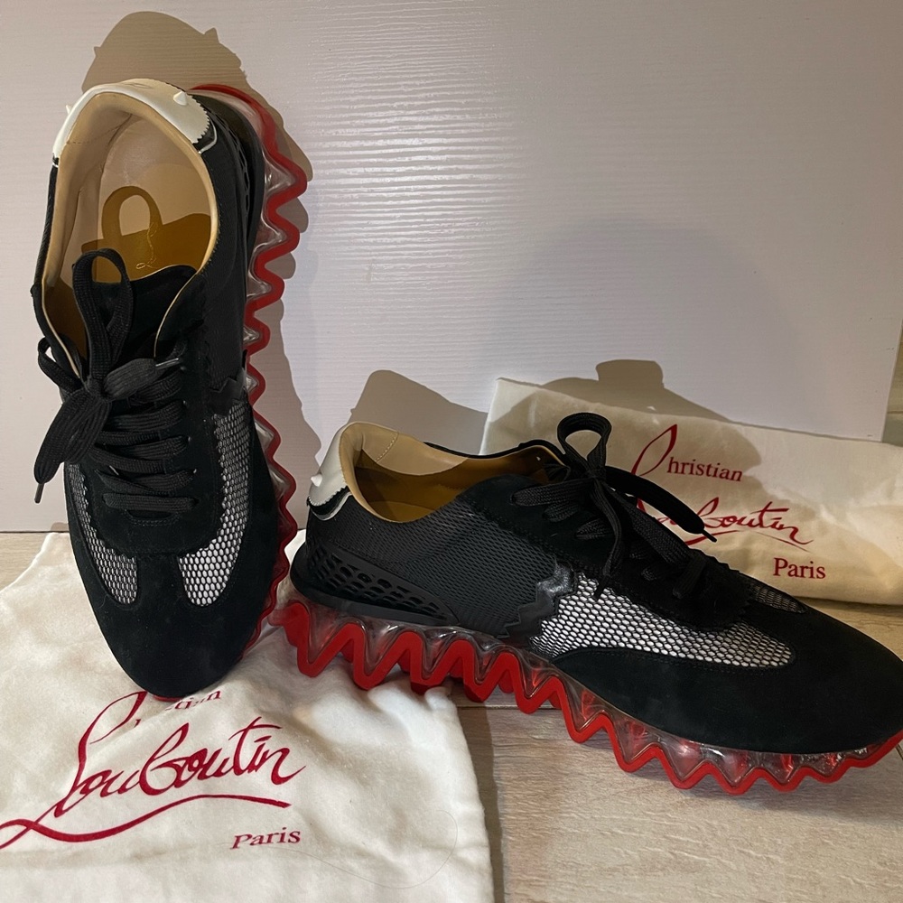 Christian Louboutin Loubishark Men Sneakers Size 45.5 | US 12.5
